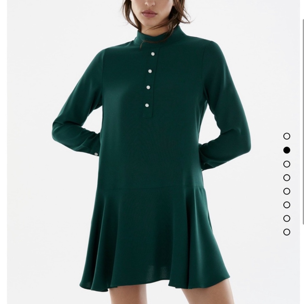 NWT Zara mock neck dress